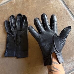 Vintage Grandoe Genuine Leather Gloves